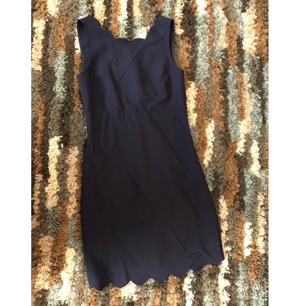 Jcrew scalloped dress size 2